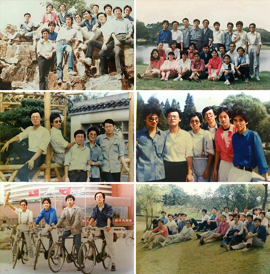 同窗情 6 1984年曹楊中學(xué)高三畢業(yè)一周年同學(xué)相聚